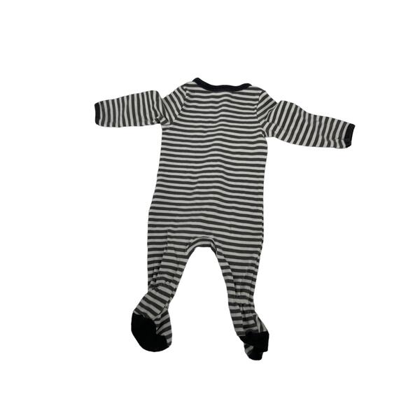 Carters Wonder Nation Cat & Jack Lot of 3 Footed One Piece Pajamas Newborn Baby - Picture 3 of 10